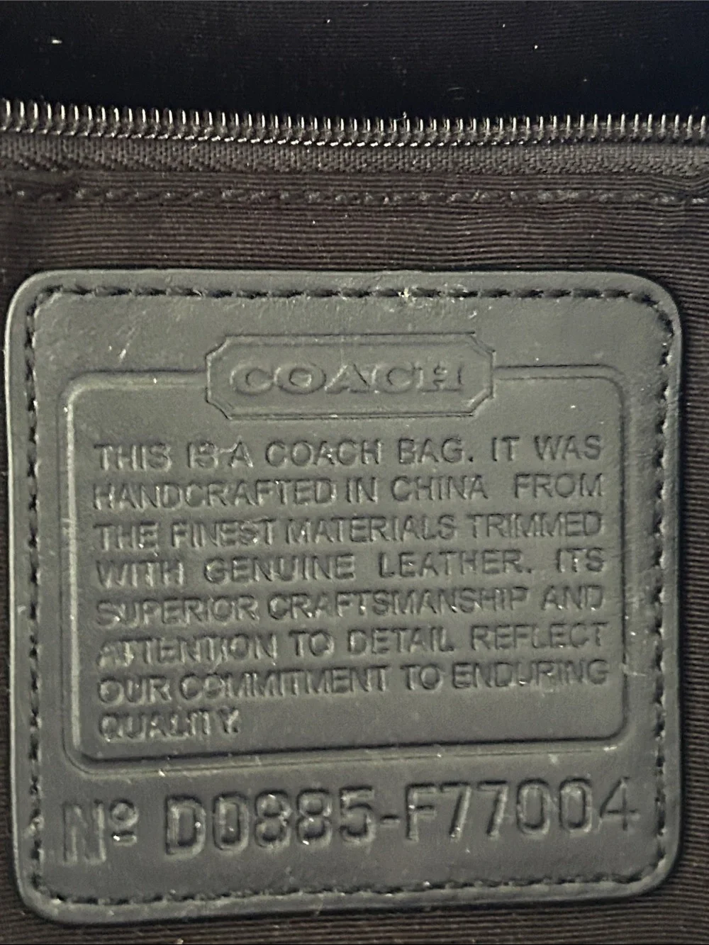 COACH BLACK SIGNATURE HUDSON COMMUTER LAPTOP MESSENGER BAG
